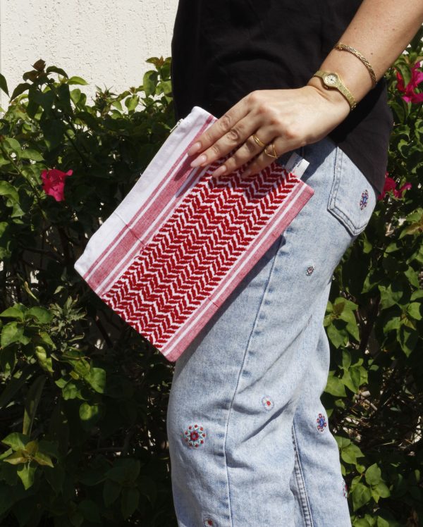 Pouch Palestine Koofeyeh Red