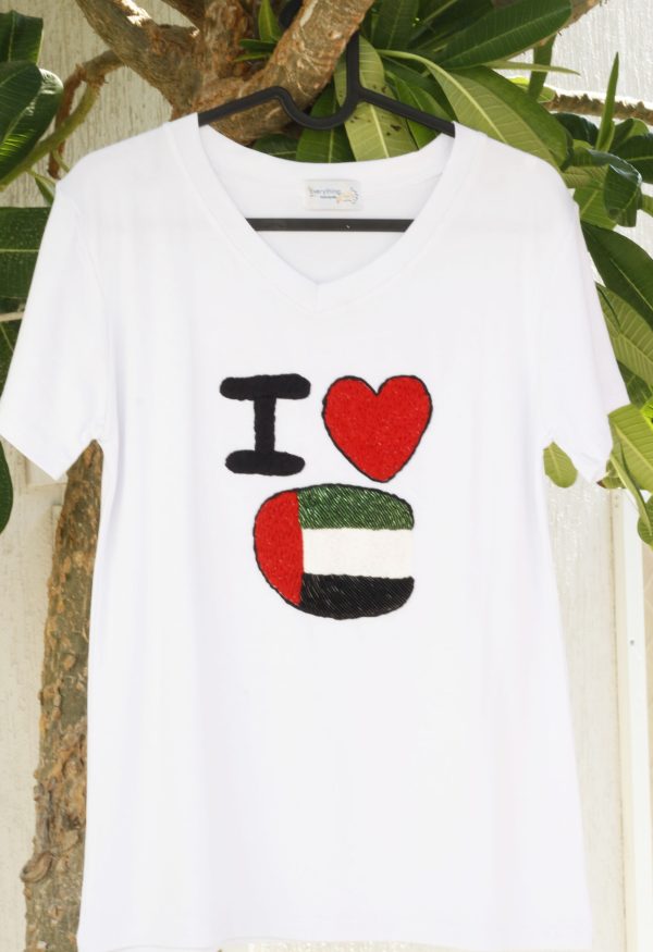 T-Shirt I Love UAE
