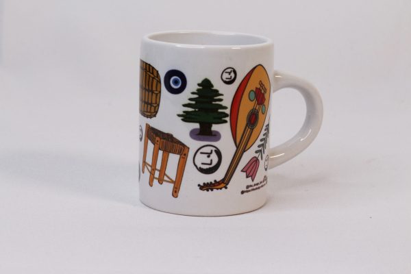 Lebanese Heritage Espresso Mug - Image 2